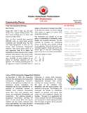 Community Focus � Federation Newsletter (January 2010)