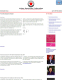 Community Focus � Federation Newsletter (April 2009)