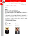 Community Focus � Federation Newsletter (Jan 2008)
